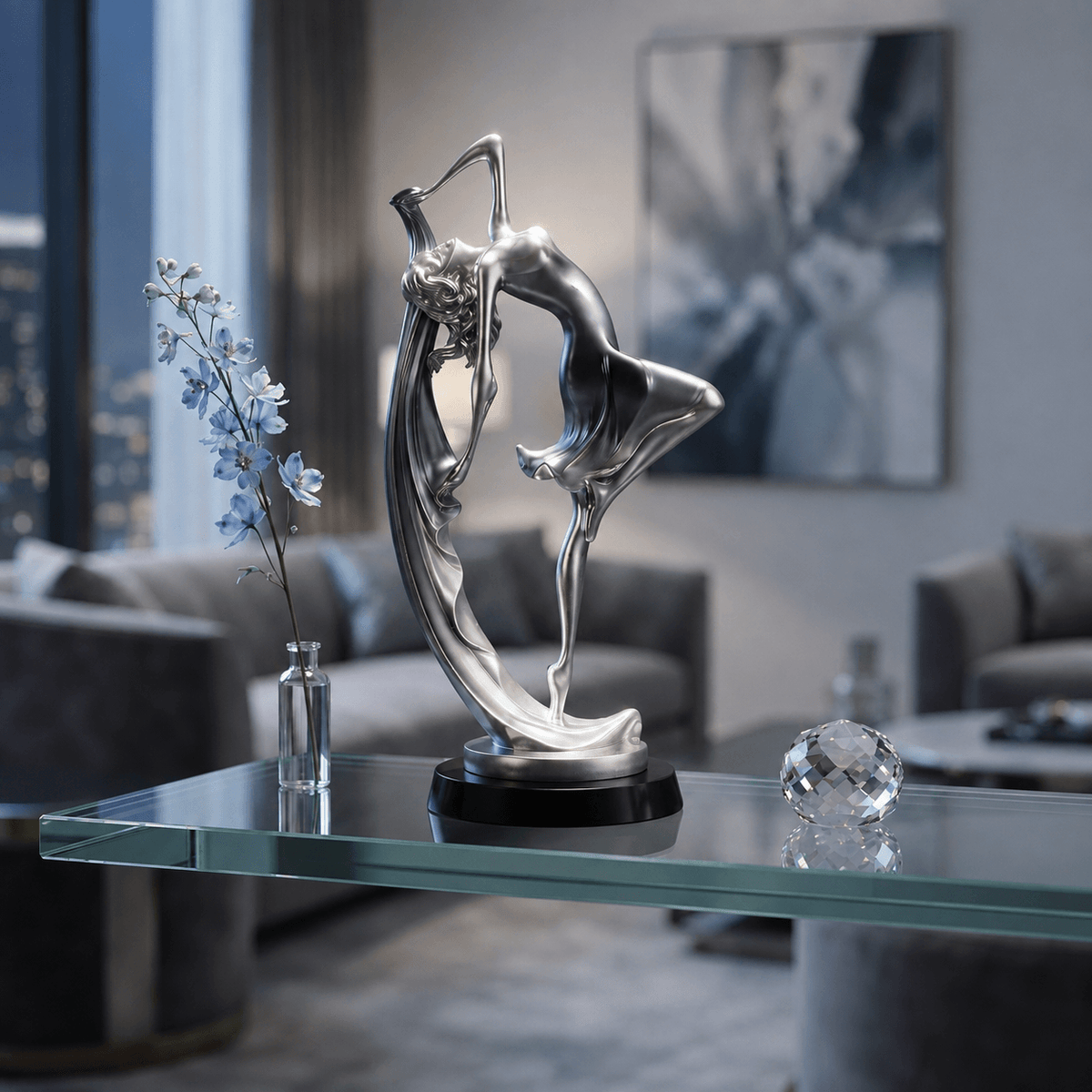 Fluid Harmony – Luxury Abstract Sculpture