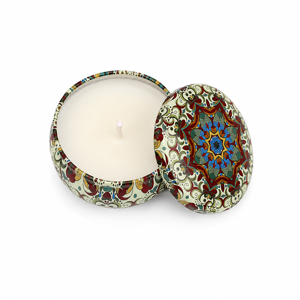 Mosaic Candle Jar for Elegant Home Ambiance
