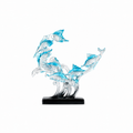 Luxury Crystal Fish Sculpture