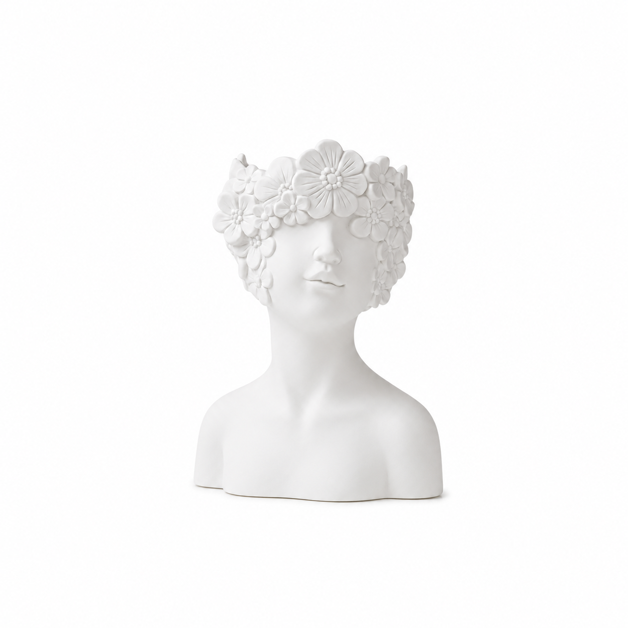 Floral Lady Vase