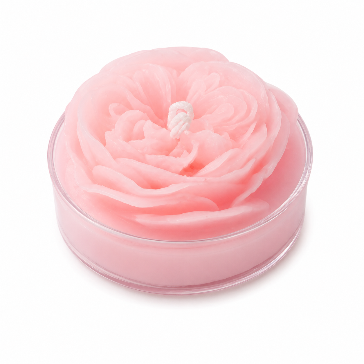 Luxury Pink Rose Candle