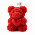 Rose Bear Candle – Romantic Decorative Gift