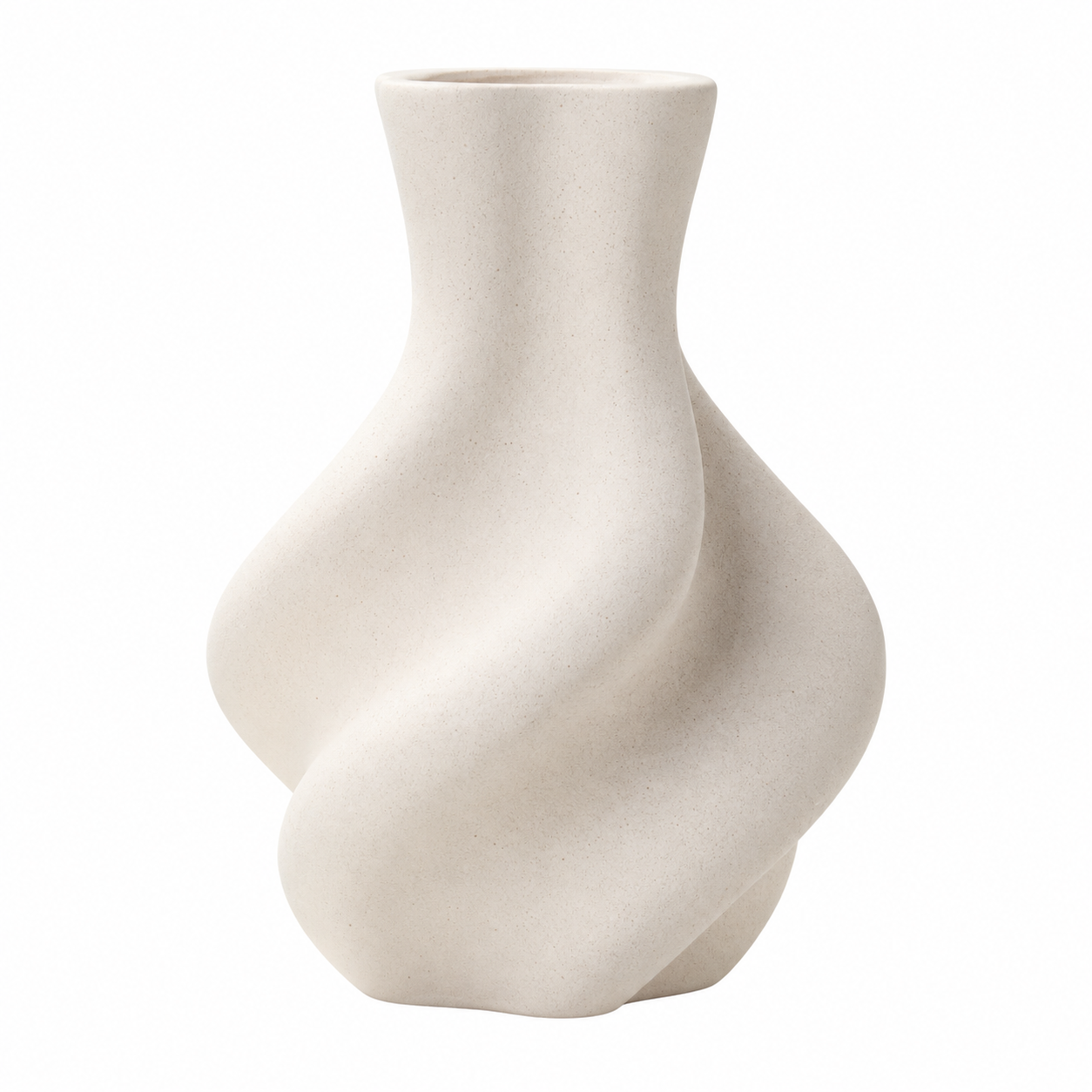 Abstract Wave Vase