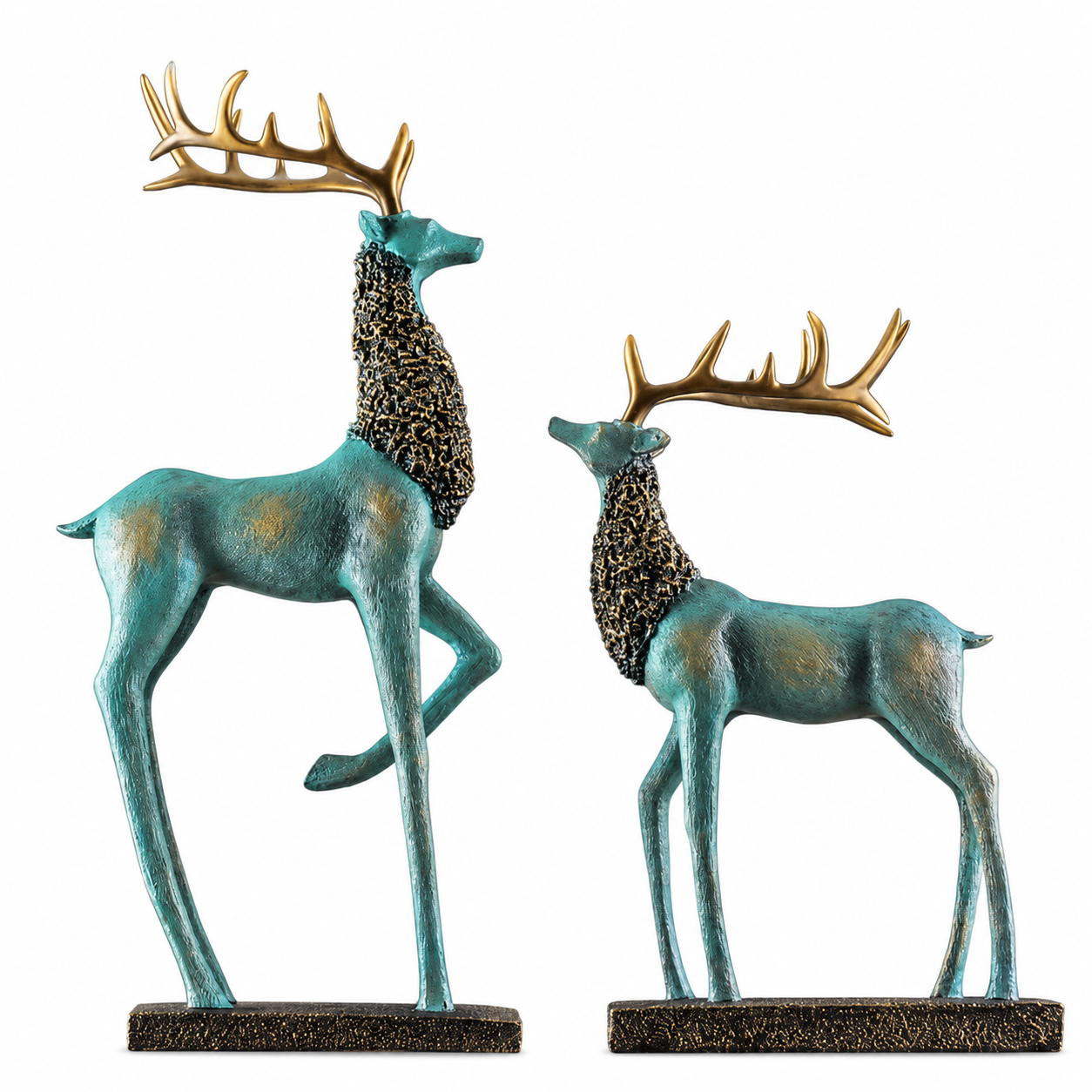 Artistic Deer Sculptures