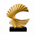 Modern Gold Artistic Sculpture