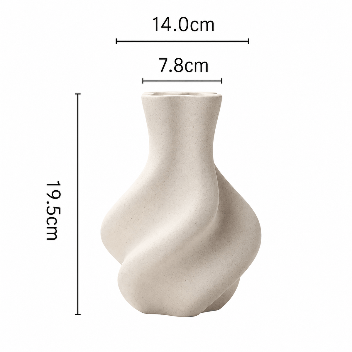 Ivora Twist Vase