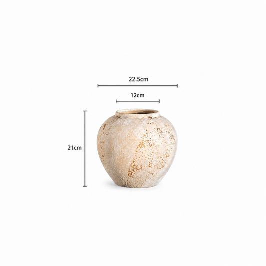 Wabi-Sabi Textured Vase
