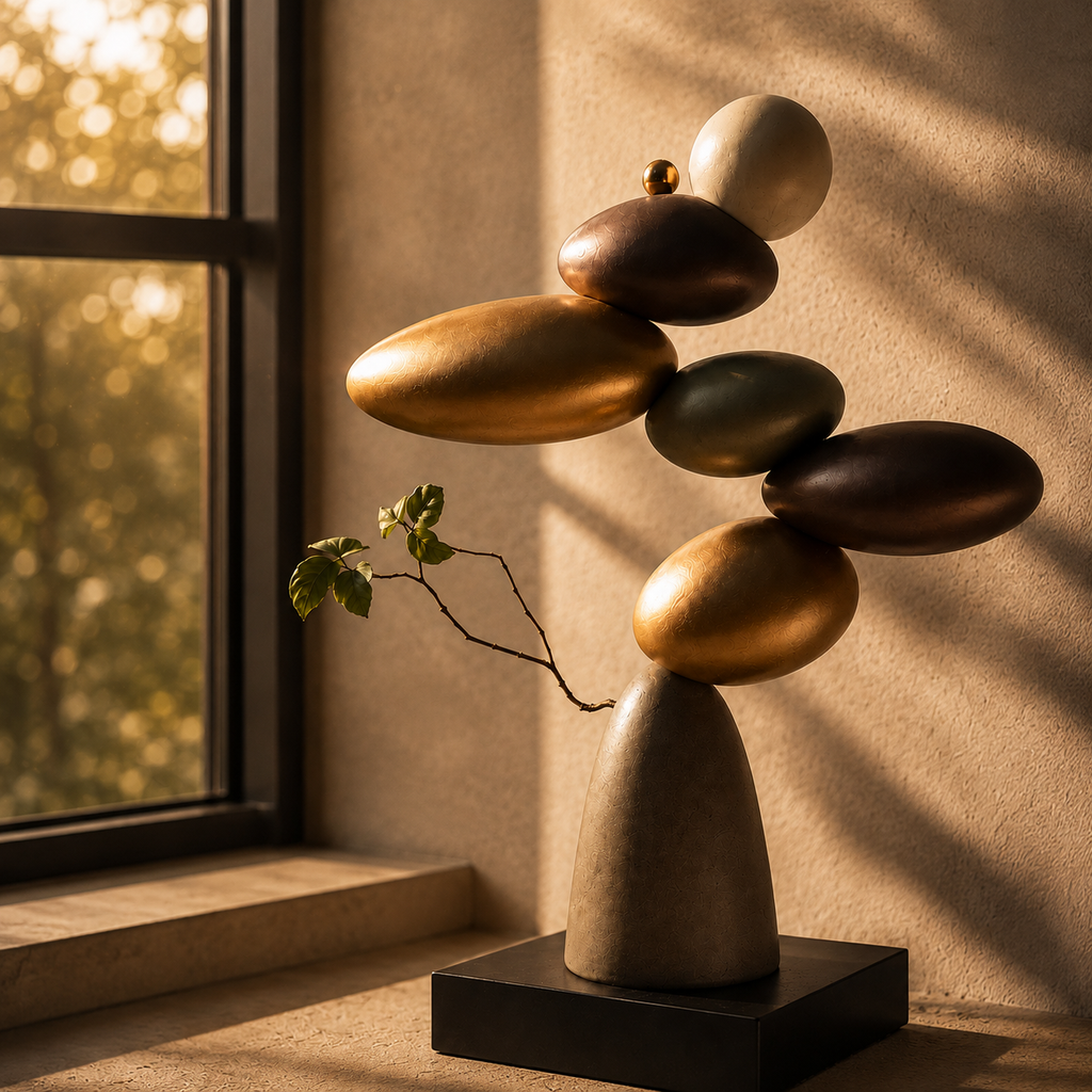Zen Balance – Contemporary Artistic Sculpture