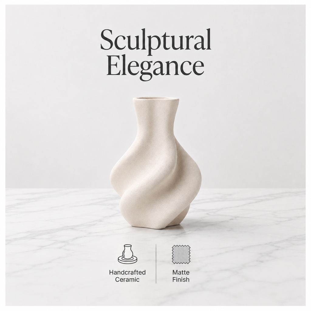 Ivora Twist Vase