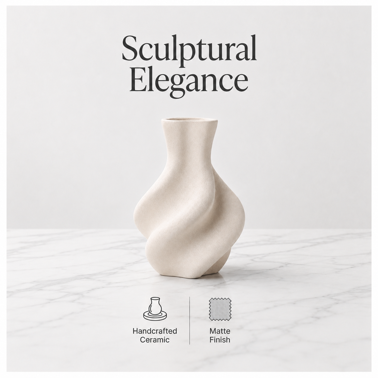 Ivora Twist Vase