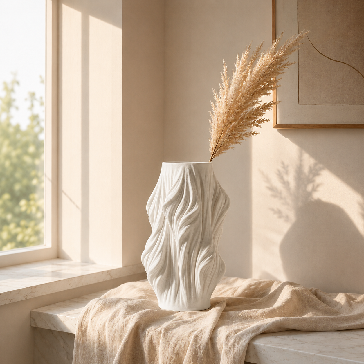 Velisse Sculptural Ceramic Vase