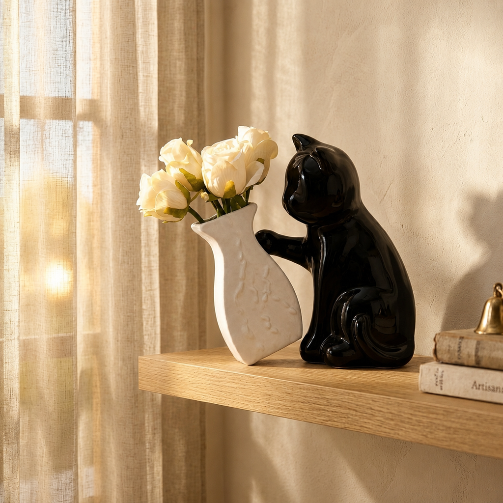 Milo Cat Vase